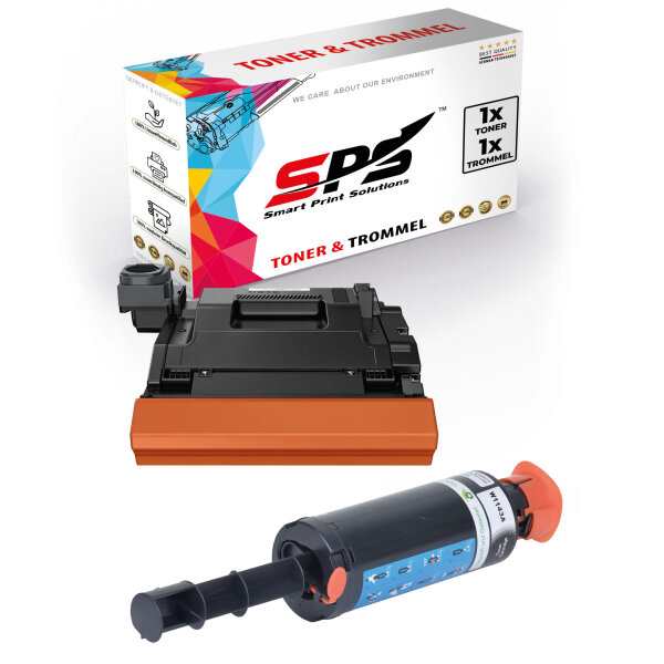 1x Toner + Trommel Multipack Set Kompatibel für HP NS Laser MFP 1202  (144A W1144A, 143A W1143A)