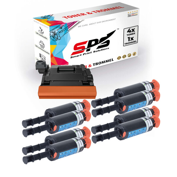 4x Toner + Trommel Multipack Set Kompatibel für HP NS Laser MFP 1202  (144A W1144A, 143A W1143AD)
