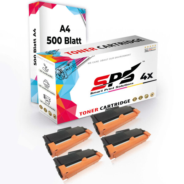 Druckerpapier A4  +  4x Multipack Set Kompatibel für Brother HL 5270 DN 2LT  Toner (TN-3130)