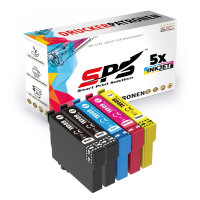 5x Multipack Set Kompatibel für Epson WF 2935 DWF...