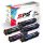 5x Multipack Set Kompatibel für HP Color Laserjet Pro MFP M 280 (203A/CF540A,CF541A,CF542A,CF543A) Toner-Kartusche Schwarz,Cyan, Magenta,Gelb