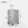 WINLIFE® Größe M, L, XL Reisekoffer Alu-Rahmen mit ABS & TSA Nummern-Schloss | Handgepäck Farbe-Silber