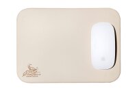 Mousepad 25x18cm in Champagner