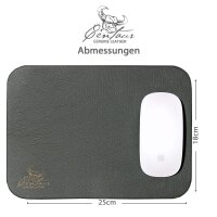 Mousepad 25x18cm in Flaschengrün
