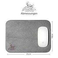 Mousepad 25x18cm in Basaltgrau