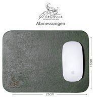 Mousepad 25x18cm in Smaragdgrün