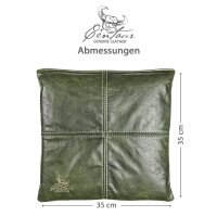 Sitzkissen 35x35cm in Smaragdgrün