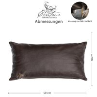 Sofakissen 50x30cm in Chocolate