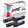 4er Multipack Set Kompatibel für HP Color Laserjet CM2320 Drucker Toners HP 304A CC530A Schwarz, CC531A Cyan, CC532A Gelb, CC533A Magenta