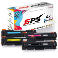4er Multipack Set Kompatibel f&uuml;r HP Color Laserjet Pro M452DW Drucker Toners HP 410A CF410A Schwarz, CF411A Cyan, CF412A Gelb, CF413A Magenta