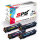 4er Multipack Set Kompatibel für HP Color Laserjet Pro MFP M280 Drucker Toners HP 203X CF540X Schwarz, CF541X Cyan, CF542X Gelb, CF543X Magenta