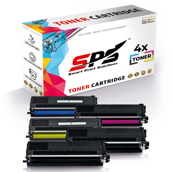 4er Multipack Set Kompatibel für Brother MFC-L8690CDW Drucker Toners Brother TN-423BK Schwarz, TN-423C Cyan, TN-423Y Gelb, TN-423M Magenta