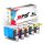 5er Multipack Set kompatibel für Brother MFC-235C Druckerpatronen LC-970 LC-1000