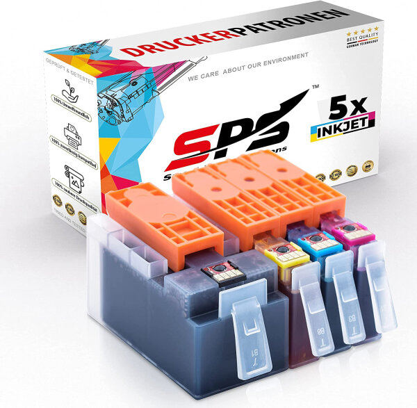 5er Multipack Set kompatibel für HP Officejet 6500 A Plus (CN557A#BEK) Druckerpatronen 920XL