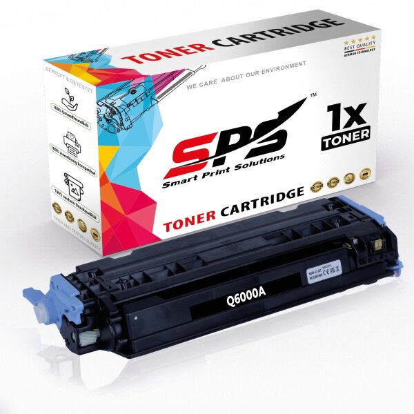 Kompatibel für HP Color Laserjet CM1015 Drucker HP Q6000A / 124A Toner Schwarz