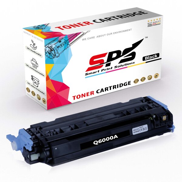 Kompatibel für HP Color Laserjet CM1015 MFP (CB394A) Drucker HP Q6000A / 124A Toner Schwarz