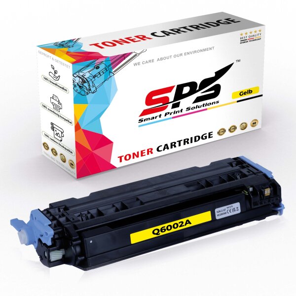Kompatibel für HP Color Laserjet 1600LN Drucker HP Q6002A / 124A Toner Gelb