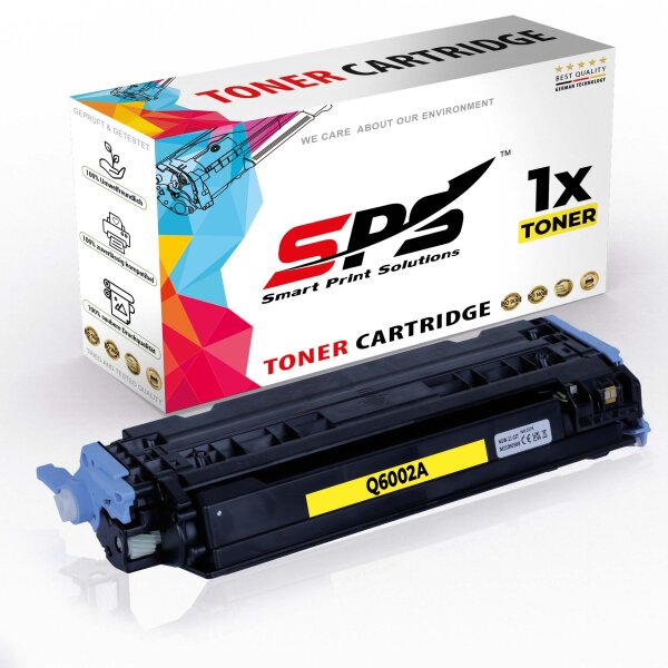 Kompatibel für HP Color Laserjet 2600TN Drucker HP Q6002A / 124A Toner Gelb