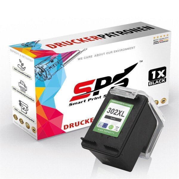 Kompatibel für HP Officejet 4655 AIO / F6U68AE / 302XL Druckerpatrone Schwarz