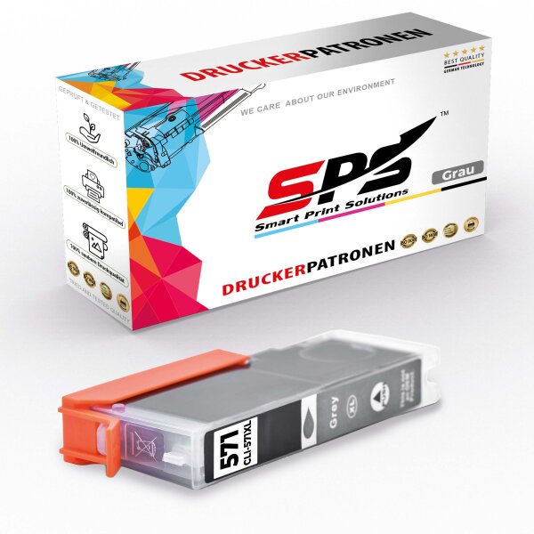 Kompatible für Canon 0335C001 / CLI-571XLGY Tintenpatrone Grau