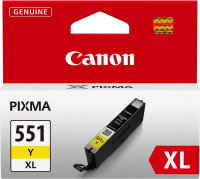 Original Canon 6446B001 / CLI-551YXL Druckerpatronen Gelb