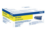 Original Brother TN-423Y Toner Gelb