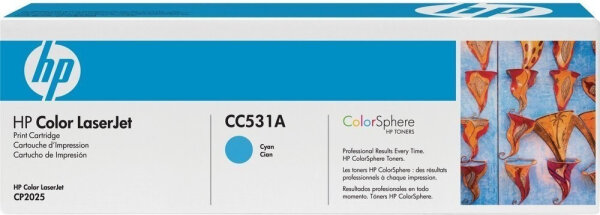 Original HP CC531A / 304A Toner Cyan