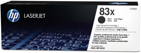 Original HP CF283X Toner Schwarz