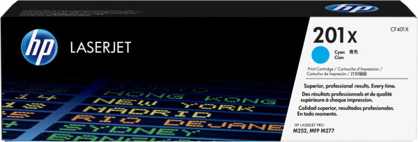 Original HP CF401X / 201X Toner Cyan