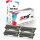 4x Multipack Set + Druckerpapier A4 Kompatibel für Brother DCP-7010 (TN-2000) Toner-Kit Schwarz