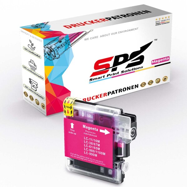 Kompatibel für Brother MFC-250 Series (LC-980M) Tintenpatrone Magenta