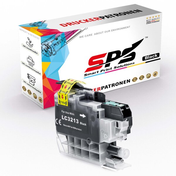 Kompatibel für Brother MFC-J 890 DW (LC-3213BK) Tintenpatrone Schwarz