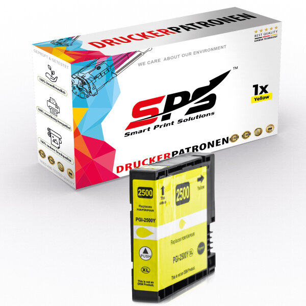 Kompatibel für Canon Maxify iB 4100 Series (9267B001/PGI-2500XLY) Tintenpatrone Gelb