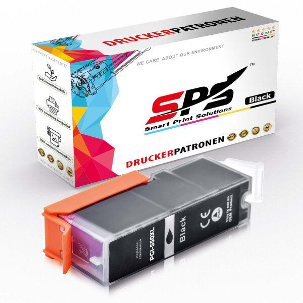 Kompatibel für Canon Pixma MG 7550 (6431B007/PGI-550PGBKXL) Tintenpatrone Photo schwarz