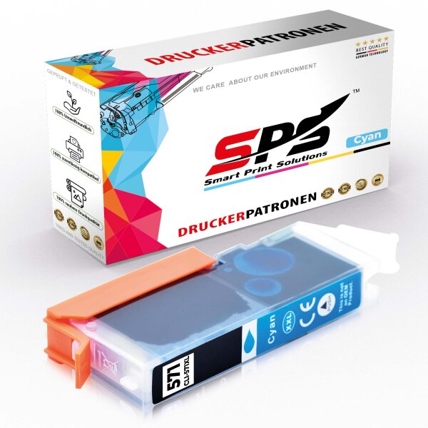 Kompatibel für Canon Pixma TS 6050 Series (0332C004/CLI-571XLC) Tintenpatrone Cyan