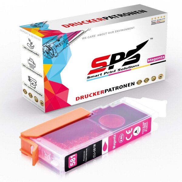Kompatibel für Canon Pixma TS 705 (1996C001/CLI-581MXXL) Tintenpatrone Magenta