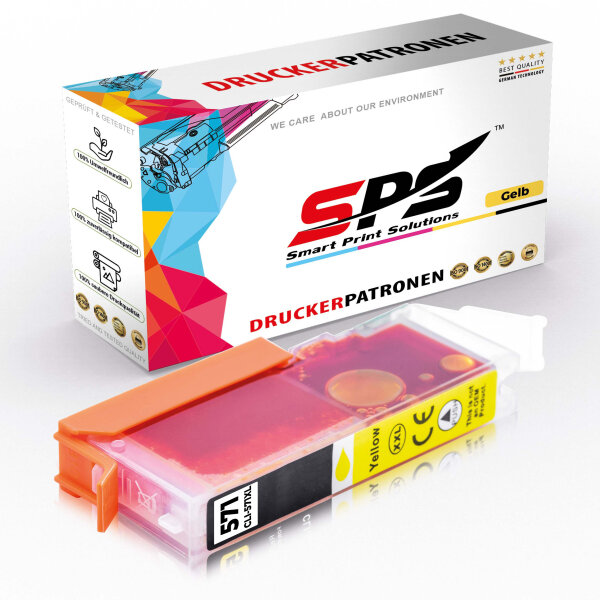 Kompatibel für Canon Pixma TS 8040 (0334C004/CLI-571XLY) Tintenpatrone Gelb