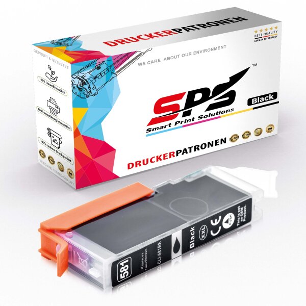 Kompatibel für Canon Pixma TS 8100 Series (1998C001/CLI-581BKXXL) Tintenpatrone Schwarz