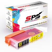 Kompatibel f&uuml;r Canon Pixma TS 8251 (1997C001/CLI-581YXXL) Tintenpatrone Gelb