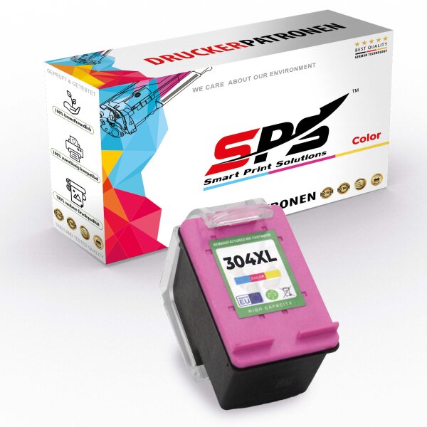 Kompatibel für HP DeskJet 3764 (N9K07AE/304XL) Tintendruckkopf Farbig