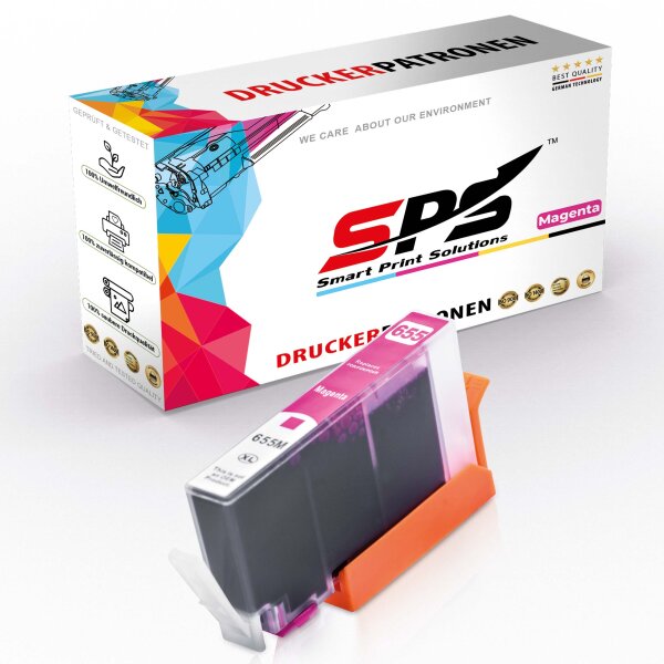 Kompatibel für HP Deskjet Ink Advantage 4625 (CZ111AE/655) Tintenpatrone Magenta