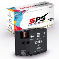 Kompatibel f&uuml;r HP Officejet 6700 (CN053AE/932XL) Tintenpatrone Schwarz