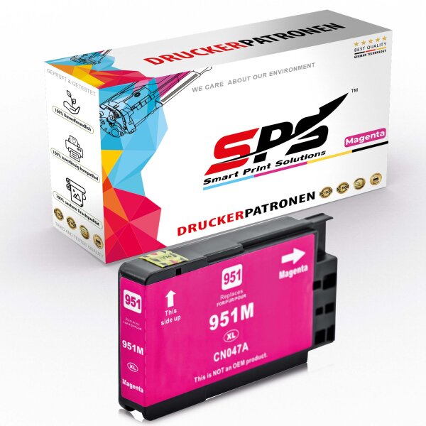Kompatibel für HP Officejet Pro 276 DW (CN047AE/951XL) Tintenpatrone Magenta