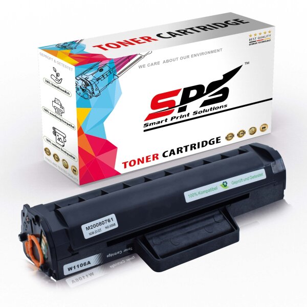 Kompatibel für HP Laser MFP 138 P (W1106A/106A) Toner-Kartusche Schwarz