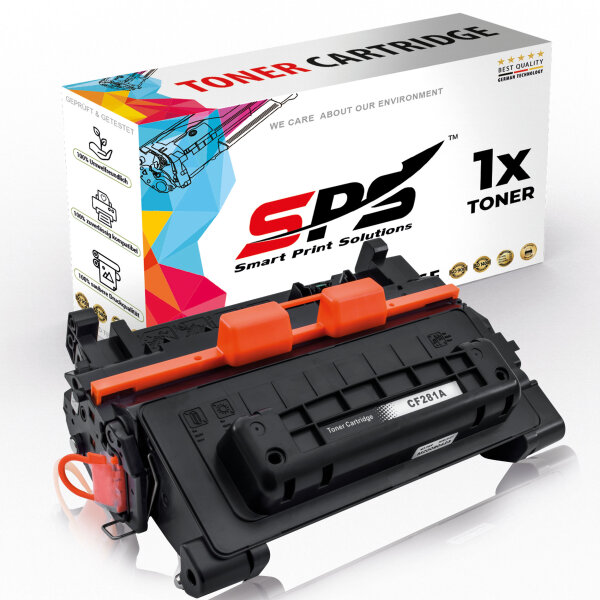 Kompatibel für HP LaserJet Managed M 605 xm (CF281A/81A) Toner-Kartusche Schwarz