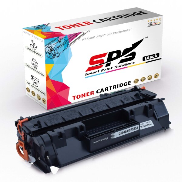 Kompatibel für HP Laserjet P 2014 D (Q7553A/53A) Toner-Kartusche Schwarz