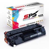 Kompatibel f&uuml;r HP Laserjet P 2014 N (Q7553A/53A) Toner-Kartusche Schwarz