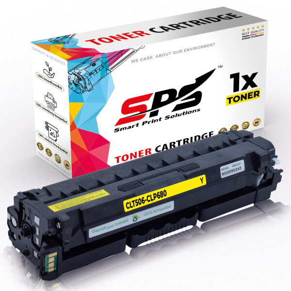 Kompatibel für Samsung CLP-680 DW (CLT-Y506L/Y506L) Toner-Kit Gelb
