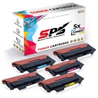 5x Multipack Set Kompatibel f&uuml;r HP Color Laser 150 (117A/W2071A, W2073A, W2072A, W2070A) Toner