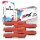 Druckerpapier A4 + 5x Multipack Set Kompatibel für HP Laserjet Pro MFP M 153 (130A/CF351A, CF353A, CF352A, CF350A) Toner